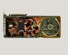 Karta ROG Astral GeForce RTX 5080 Doom Edition jest dostępna w przedsprzedaży w sklepie Bethesdy. (Źródło zdjęcia: Asus/Bethesda)