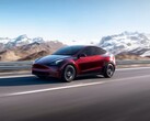Kolor lakieru "Midnight Cherry Red" dla Tesli Model Y jest dostępny wyłącznie w Giga Berlin (Zdjęcie: Tesla)